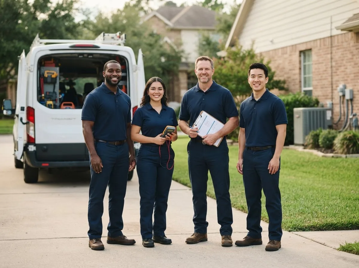 Certified HVAC technician near Yorktown, IA